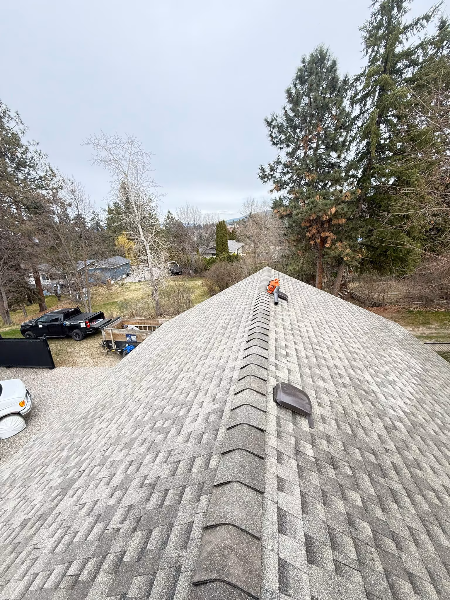 Professional grade roofing work with GAF certified materials — Kelowna area
