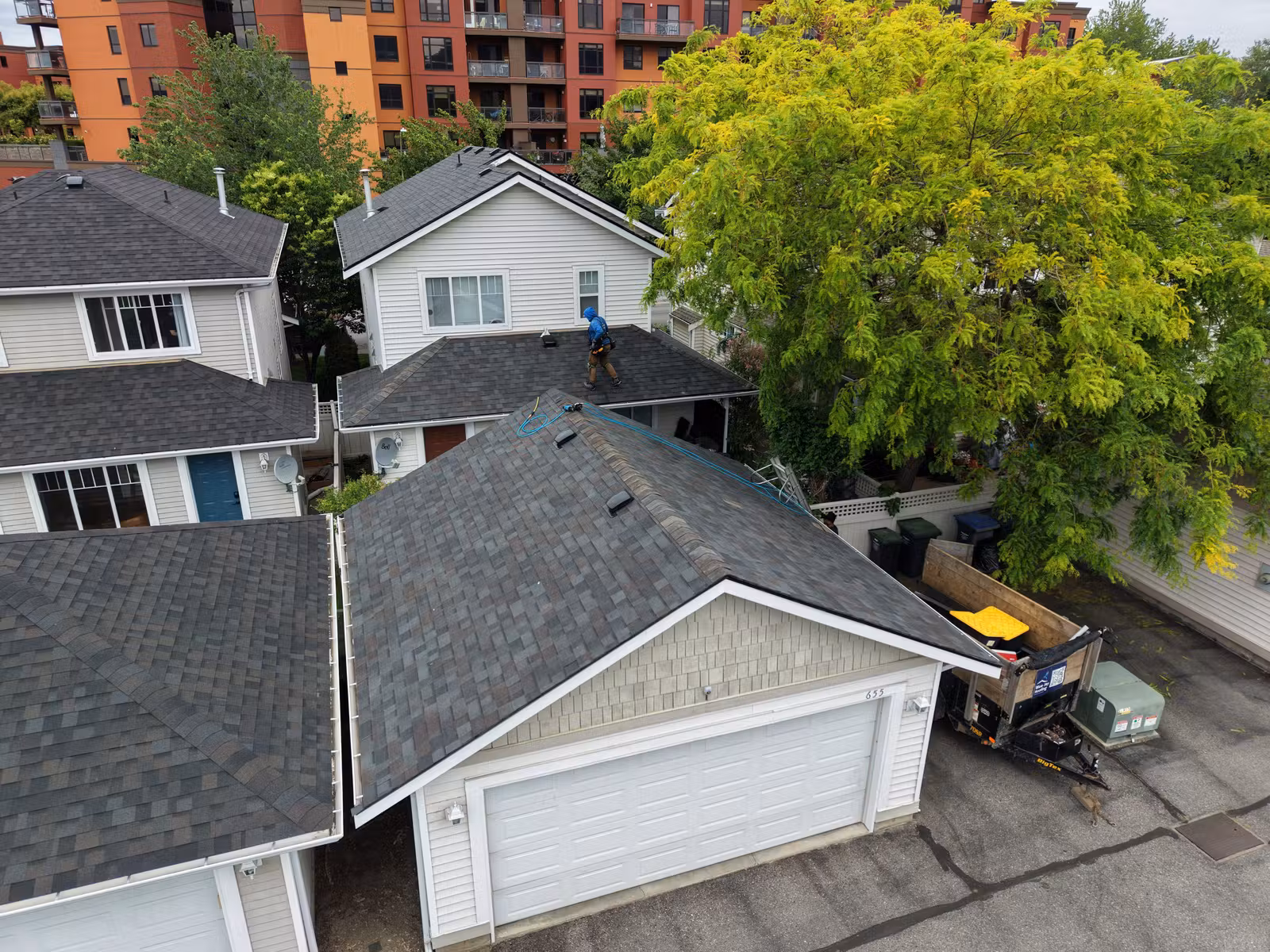 Multi-Unit Roofing Project in Kelowna's Lower Mission