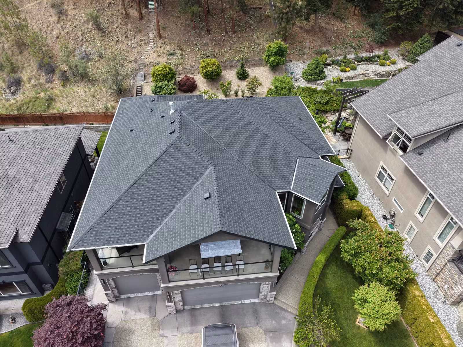 Hillside Roof Replacement in Lakeview Heights